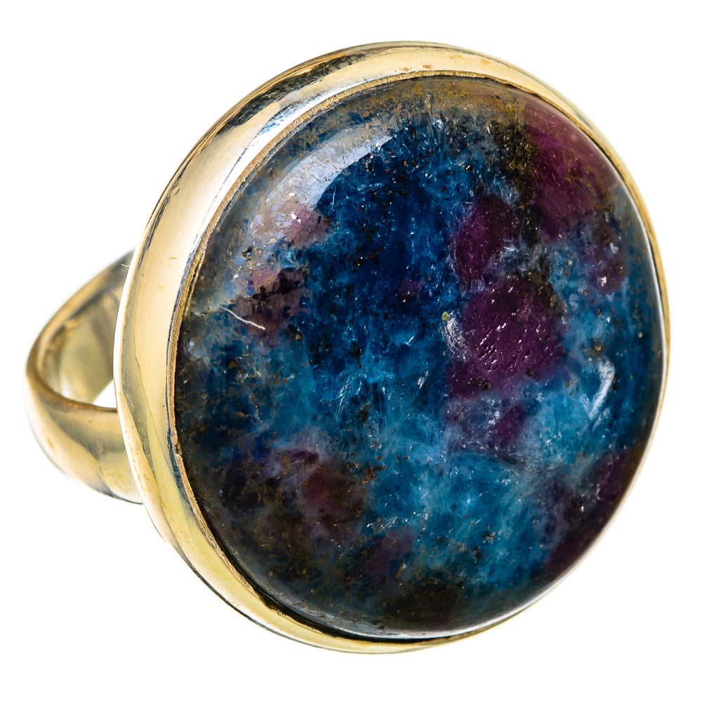 Ruby Fuchsite Rings handcrafted by Ana Silver Co - RING103902 - Photo 2