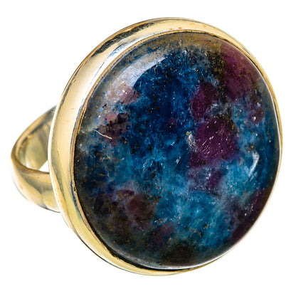 Ruby Fuchsite Rings handcrafted by Ana Silver Co - RING103902 - Photo 2