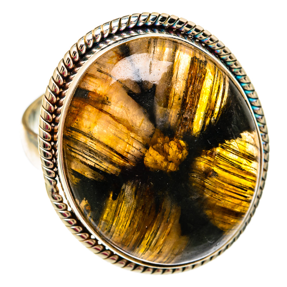 Chiastolite Rings handcrafted by Ana Silver Co - RING103914 - Photo 2
