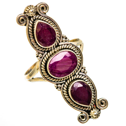 Ruby Rings handcrafted by Ana Silver Co - RING103919 - Photo 2