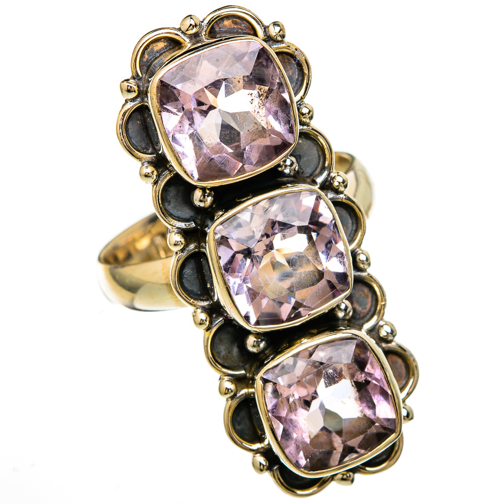 Kunzite Rings handcrafted by Ana Silver Co - RING103928 - Photo 2