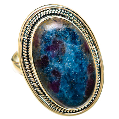Ruby Fuchsite Rings handcrafted by Ana Silver Co - RING103936 - Photo 2