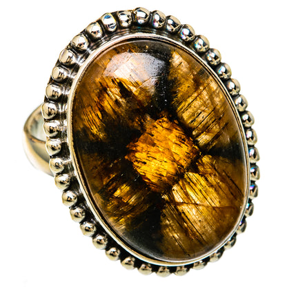 Chiastolite Rings handcrafted by Ana Silver Co - RING103946 - Photo 2