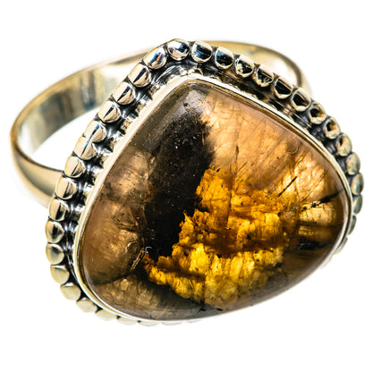 Chiastolite Rings handcrafted by Ana Silver Co - RING103947 - Photo 2