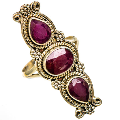 Ruby Rings handcrafted by Ana Silver Co - RING103952 - Photo 2