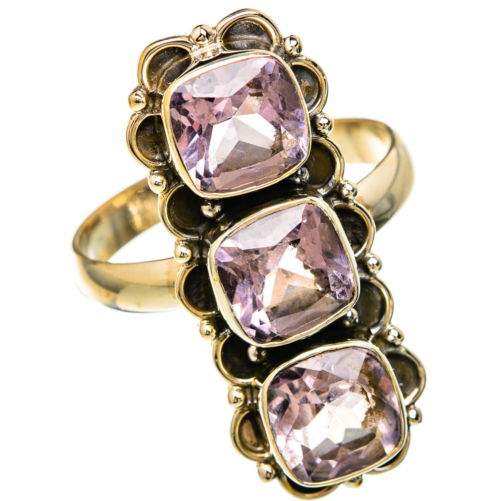 Kunzite Rings handcrafted by Ana Silver Co - RING103955 - Photo 2