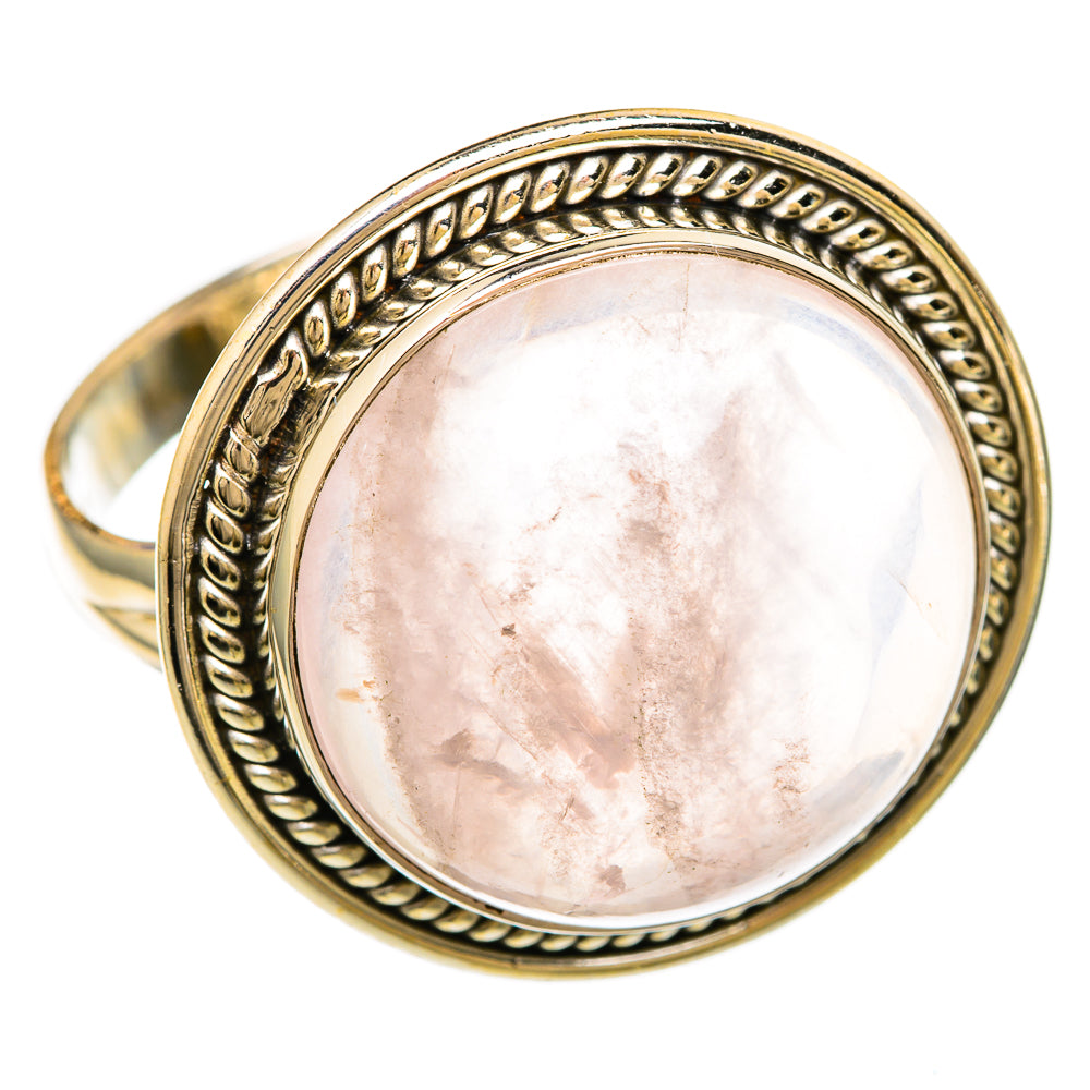 Rose Quartz Rings handcrafted by Ana Silver Co - RING103975 - Photo 2