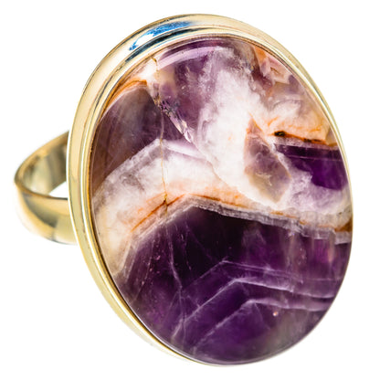Chevron Amethyst Rings handcrafted by Ana Silver Co - RING103979