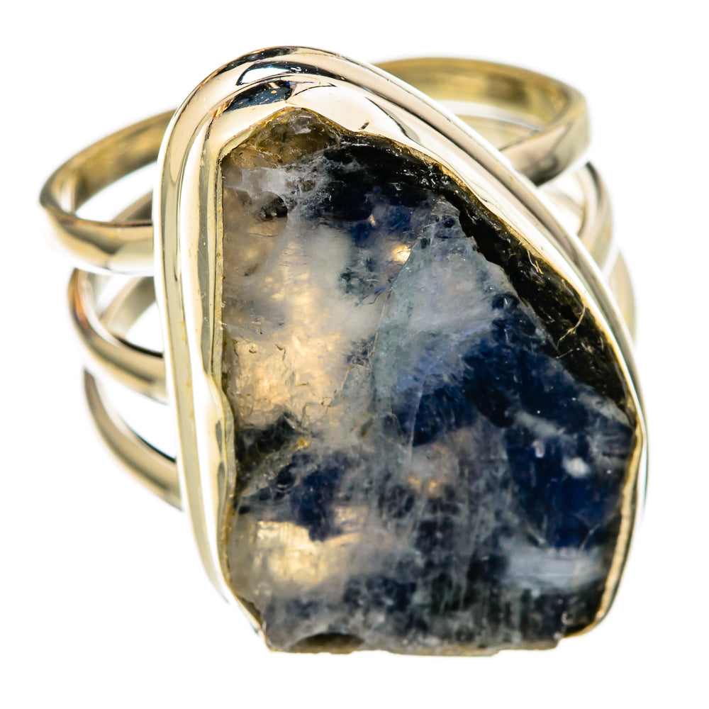 Rainbow Moonstone Rings handcrafted by Ana Silver Co - RING103983 - Photo 2