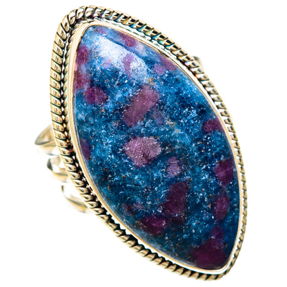 Ruby Fuchsite Rings handcrafted by Ana Silver Co - RING103984 - Photo 2