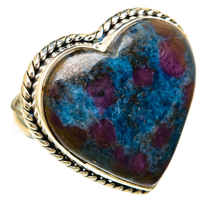 Ruby Fuchsite Rings handcrafted by Ana Silver Co - RING103987