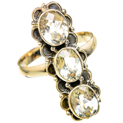Green Amethyst Rings handcrafted by Ana Silver Co - RING103993 - Photo 2