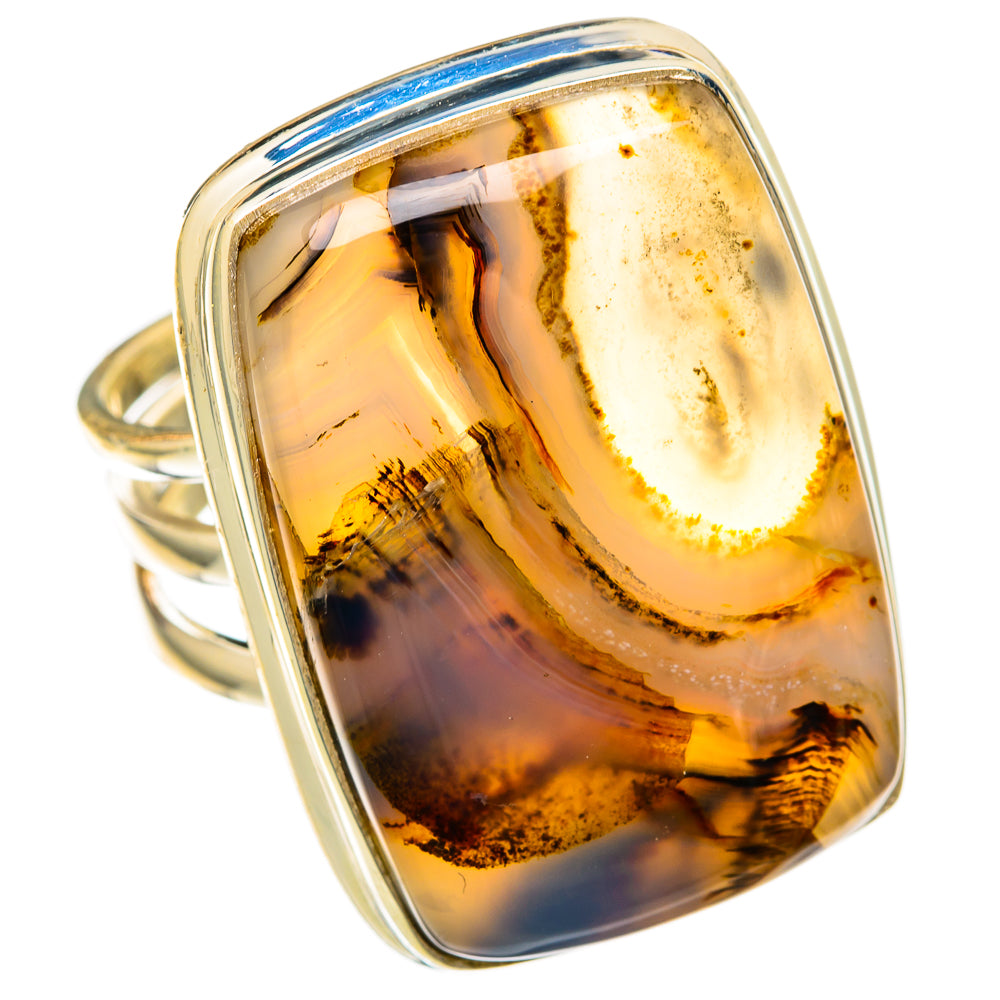 Montana Agate Rings handcrafted by Ana Silver Co - RING103994