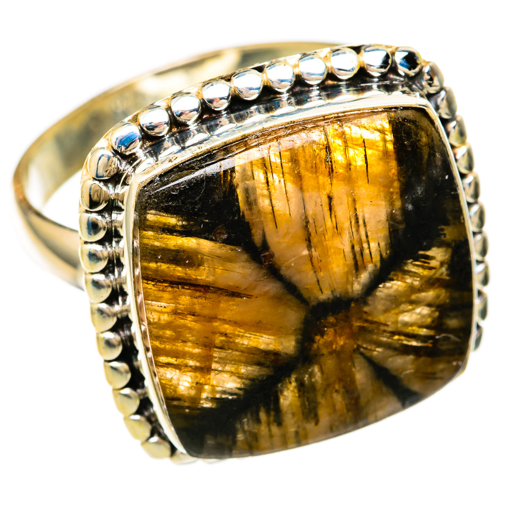 Chiastolite Rings handcrafted by Ana Silver Co - RING103995