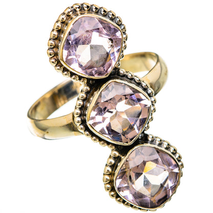 Kunzite Rings handcrafted by Ana Silver Co - RING104004 - Photo 2