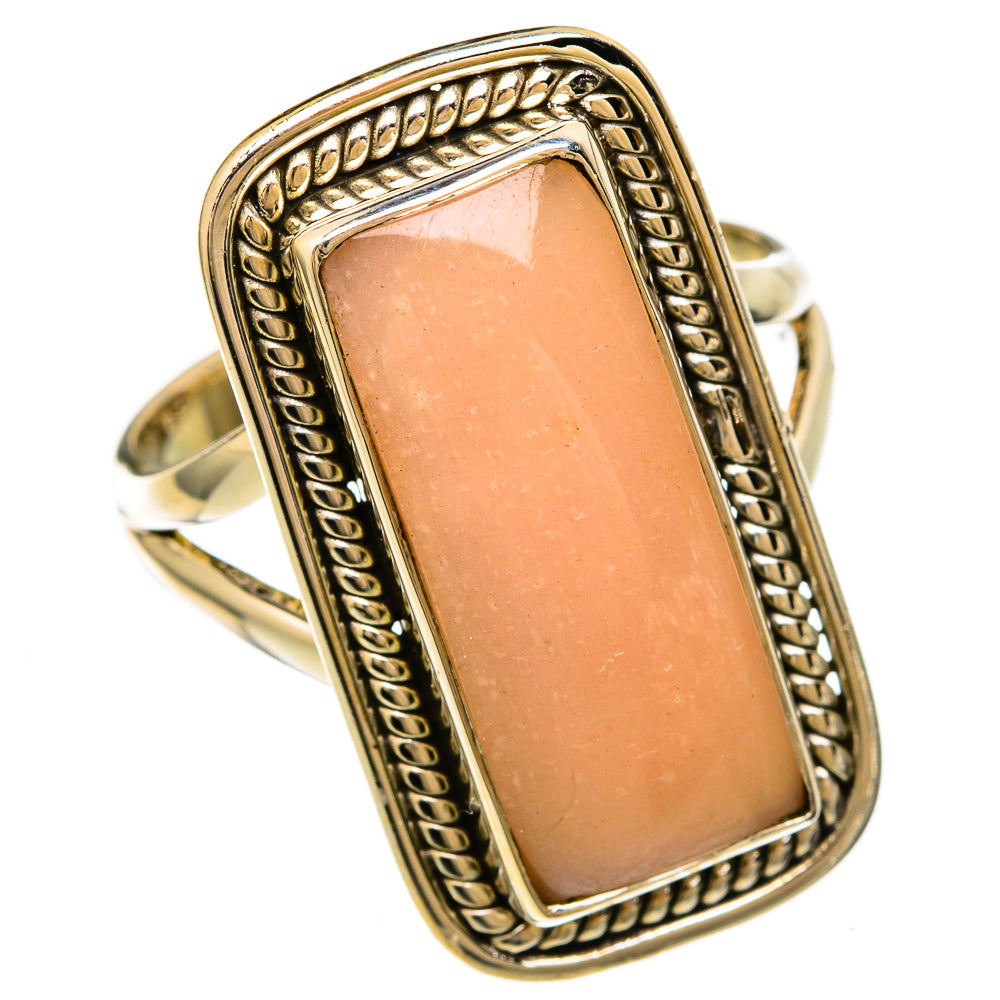 Pink Opal Rings handcrafted by Ana Silver Co - RING104018