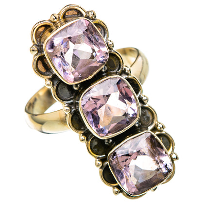 Kunzite Rings handcrafted by Ana Silver Co - RING104024 - Photo 2