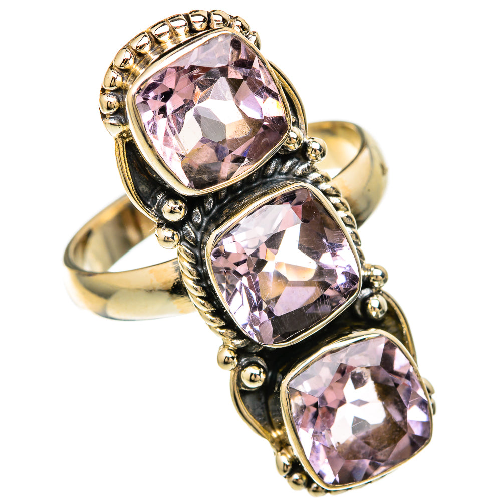 Amethyst Rings handcrafted by Ana Silver Co - RING104038 - Photo 2