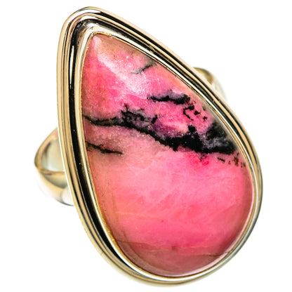 Rhodonite Rings handcrafted by Ana Silver Co - RING104048 - Photo 2