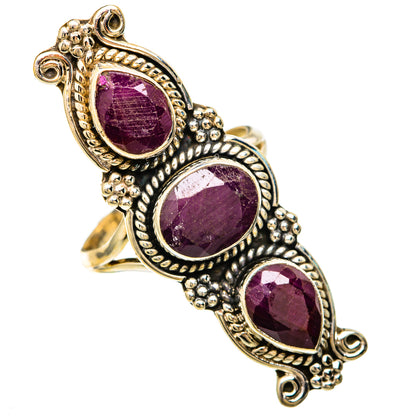 Ruby Rings handcrafted by Ana Silver Co - RING104057 - Photo 2