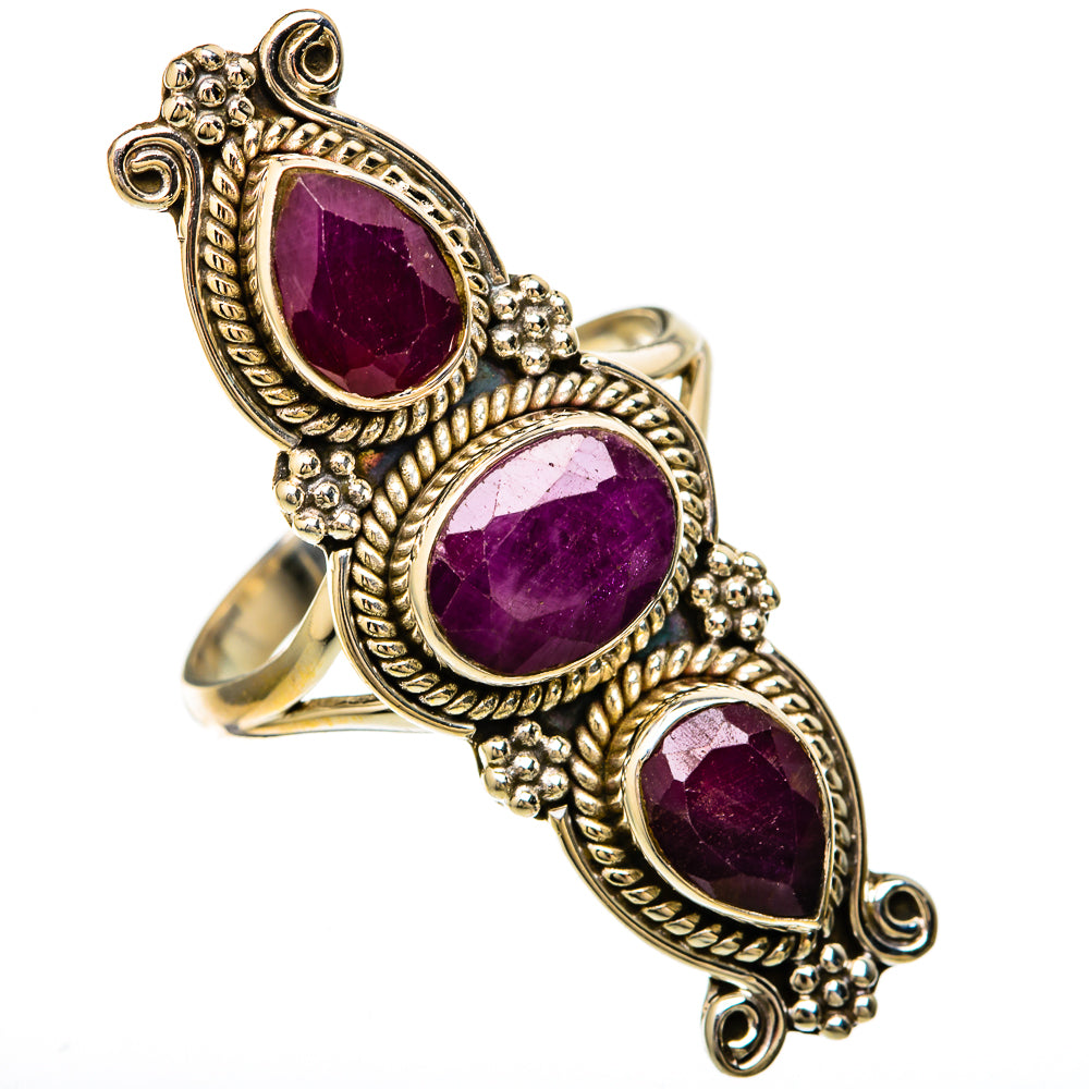 Ruby Rings handcrafted by Ana Silver Co - RING104066 - Photo 2