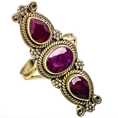 Ruby Rings handcrafted by Ana Silver Co - RING104066 - Photo 2