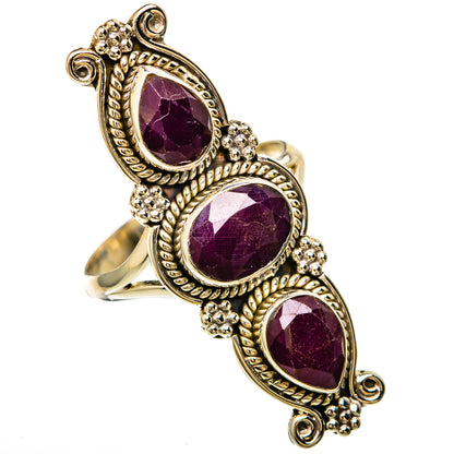Ruby Rings handcrafted by Ana Silver Co - RING104069