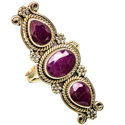 Ruby Rings handcrafted by Ana Silver Co - RING104074 - Photo 2