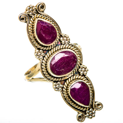 Ruby Rings handcrafted by Ana Silver Co - RING104077 - Photo 2