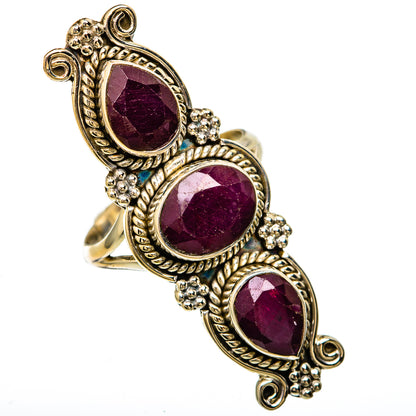 Ruby Rings handcrafted by Ana Silver Co - RING104086
