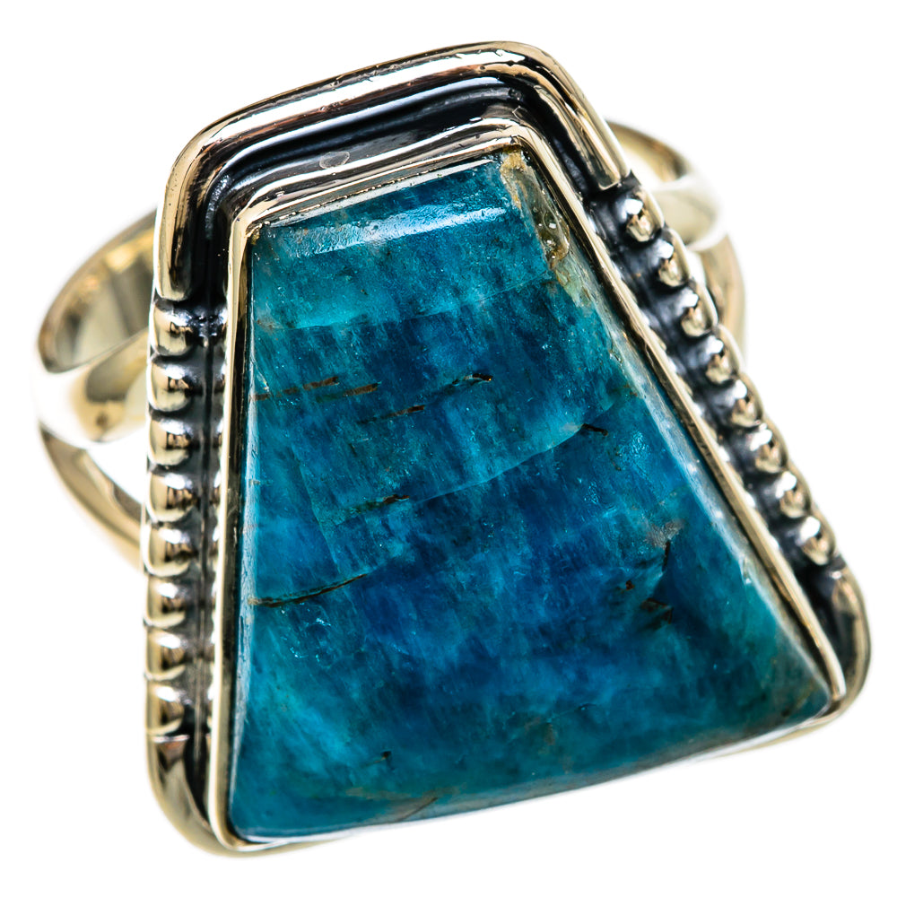 Apatite Rings handcrafted by Ana Silver Co - RING104118 - Photo 2
