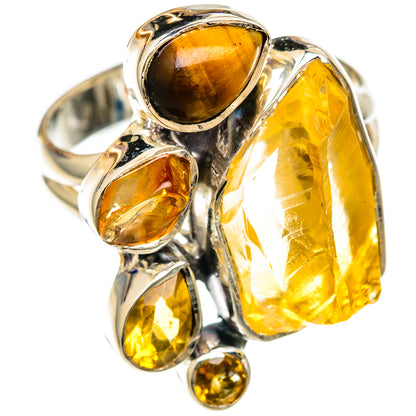 Citrine Rings handcrafted by Ana Silver Co - RING104123 - Photo 2
