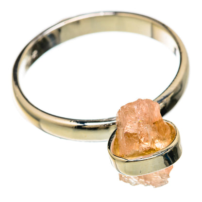 Rose Quartz Rings handcrafted by Ana Silver Co - RING104125 - Photo 2