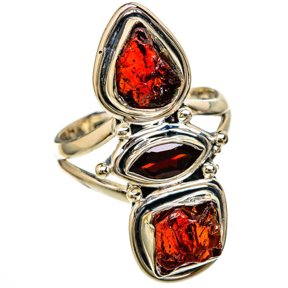 Garnet Rings handcrafted by Ana Silver Co - RING104127 - Photo 2