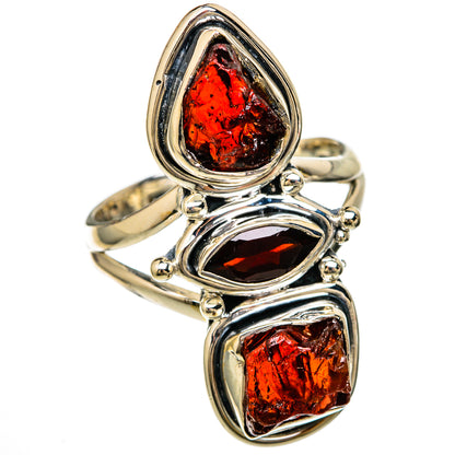 Garnet Rings handcrafted by Ana Silver Co - RING104127 - Photo 2