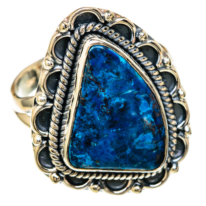 Shattuckite Rings handcrafted by Ana Silver Co - RING104171 - Photo 2