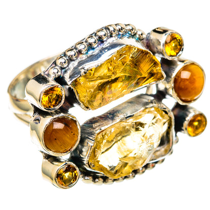 Citrine Rings handcrafted by Ana Silver Co - RING104176 - Photo 2