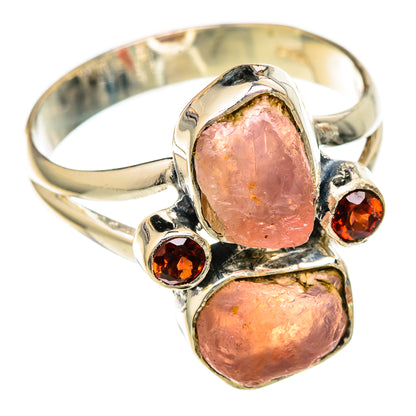 Rose Quartz Rings handcrafted by Ana Silver Co - RING104177 - Photo 2