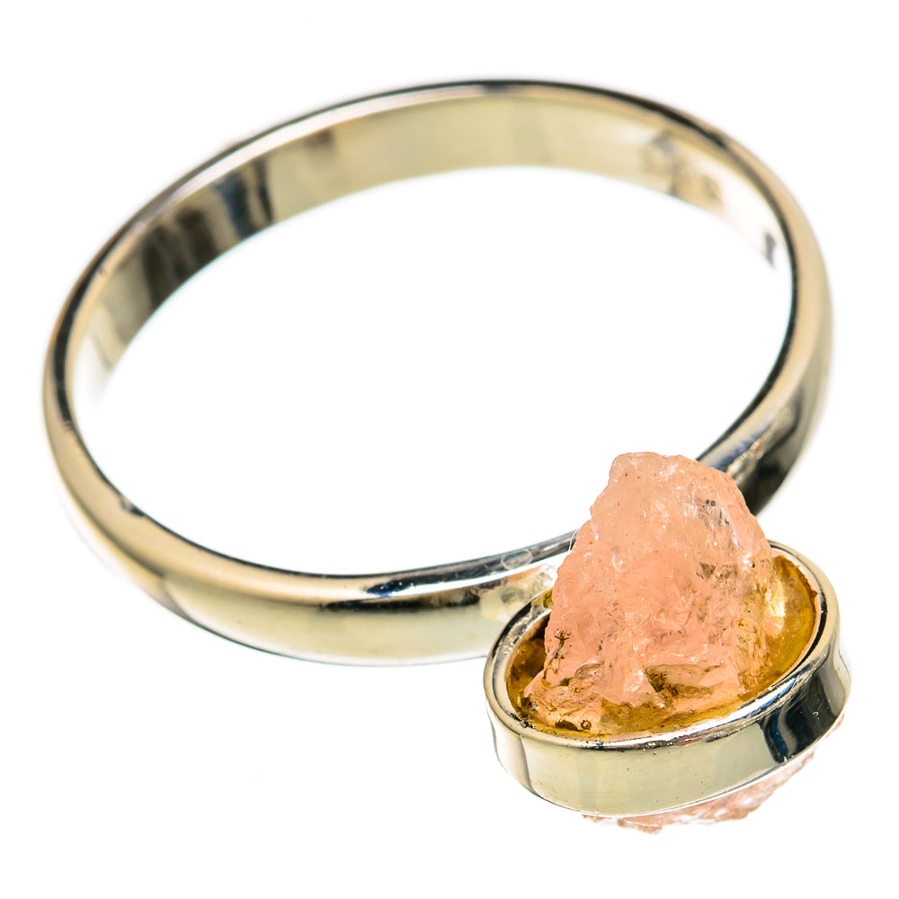 Rose Quartz Rings handcrafted by Ana Silver Co - RING104178 - Photo 2