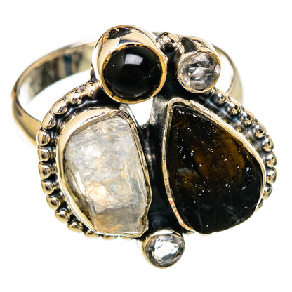 Tektite Rings handcrafted by Ana Silver Co - RING104183 - Photo 2