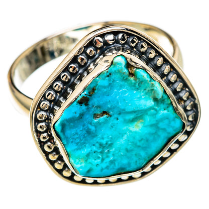 Chrysocolla Rings handcrafted by Ana Silver Co - RING104208 - Photo 2