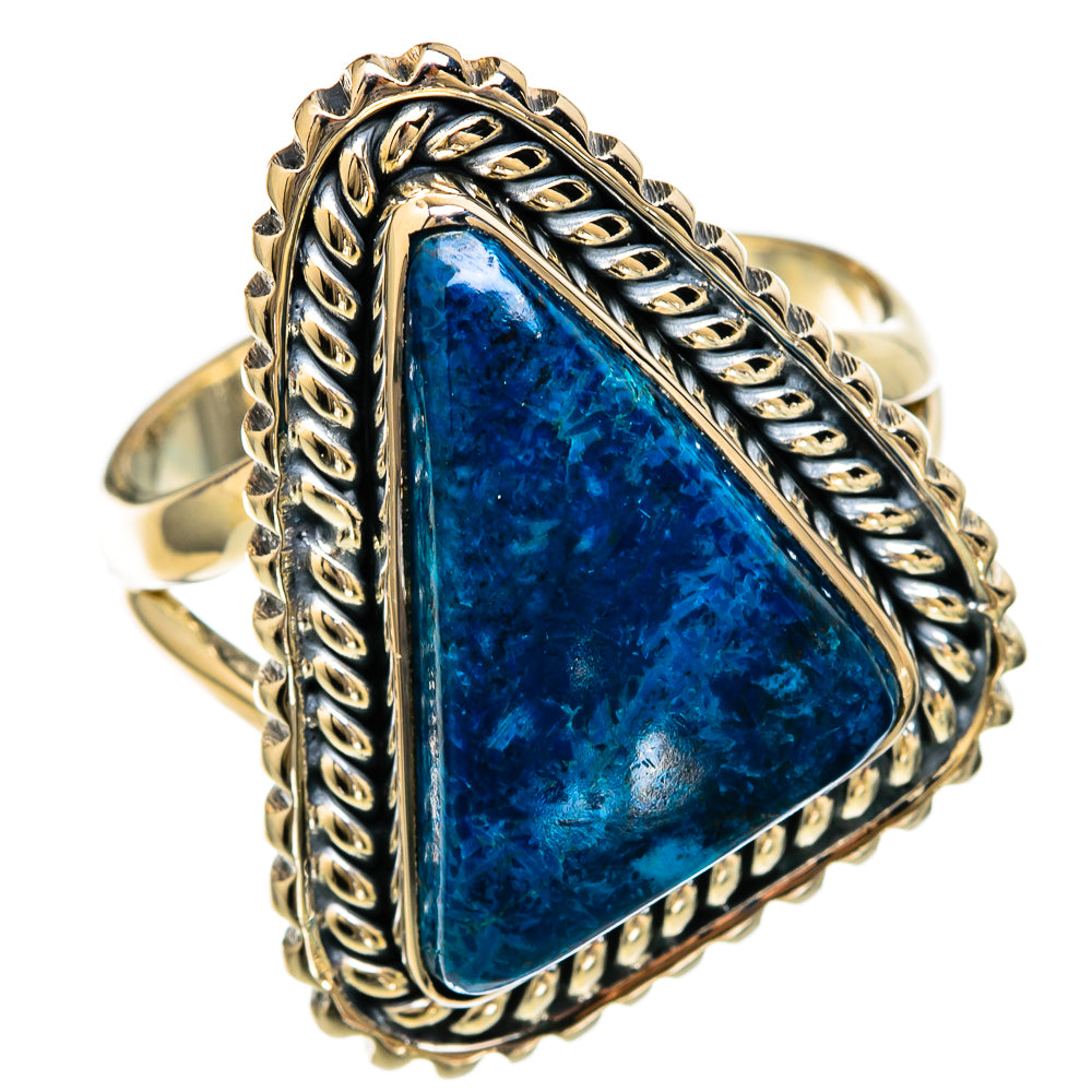 Shattuckite Rings handcrafted by Ana Silver Co - RING104209 - Photo 2