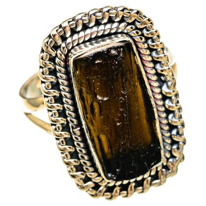 Tektite Rings handcrafted by Ana Silver Co - RING104224 - Photo 2