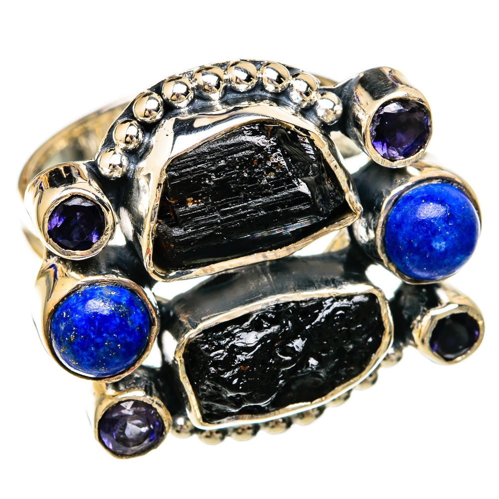 Tektite Rings handcrafted by Ana Silver Co - RING104225 - Photo 2