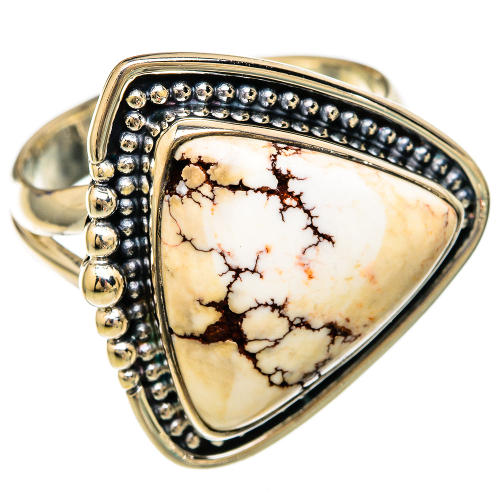 Wild Horse Jasper Rings handcrafted by Ana Silver Co - RING104227 - Photo 2