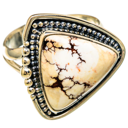 Wild Horse Jasper Rings handcrafted by Ana Silver Co - RING104227 - Photo 2