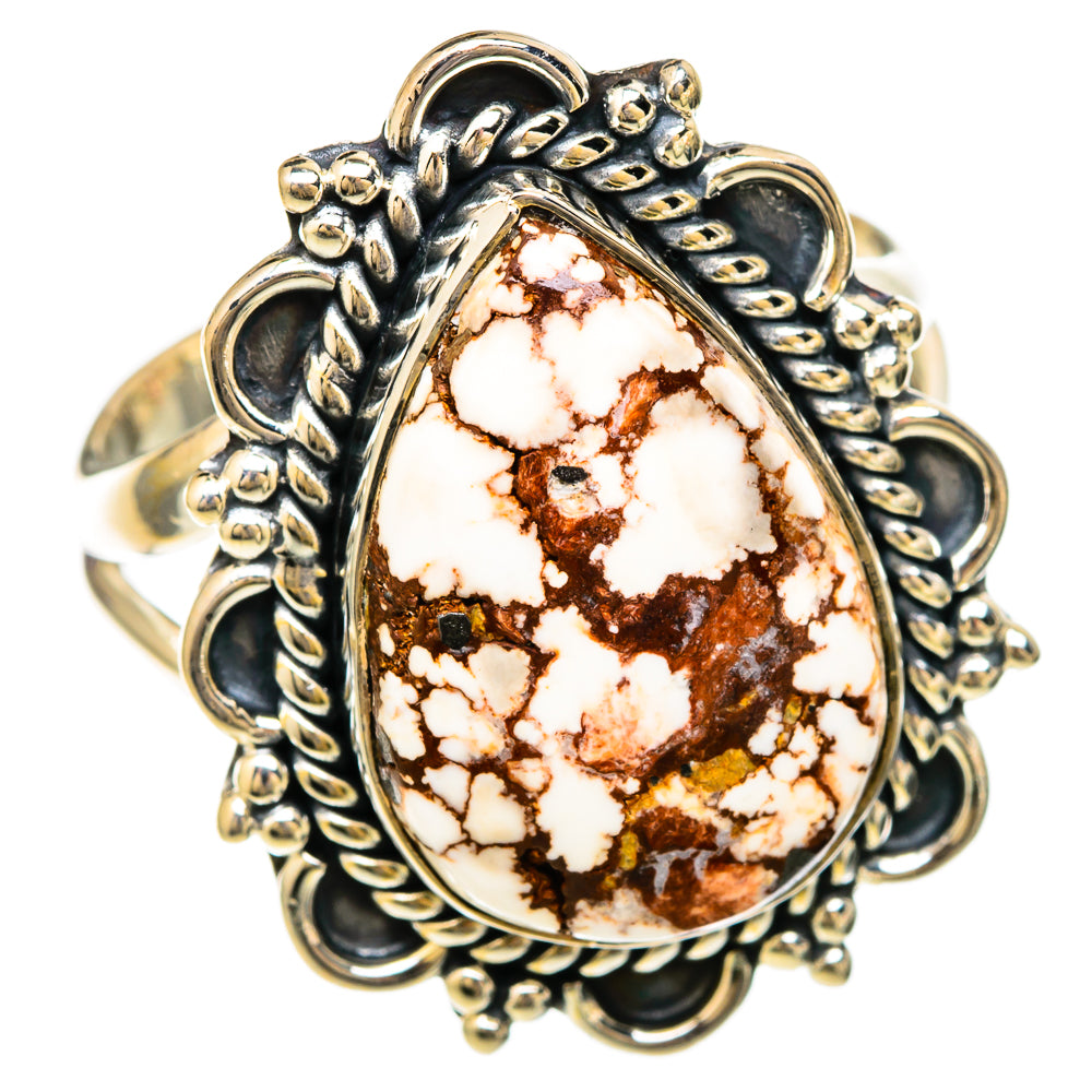 Wild Horse Jasper Rings handcrafted by Ana Silver Co - RING104242 - Photo 2