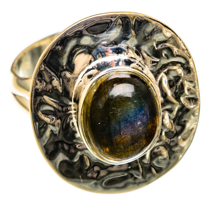 Labradorite Rings handcrafted by Ana Silver Co - RING104257 - Photo 2