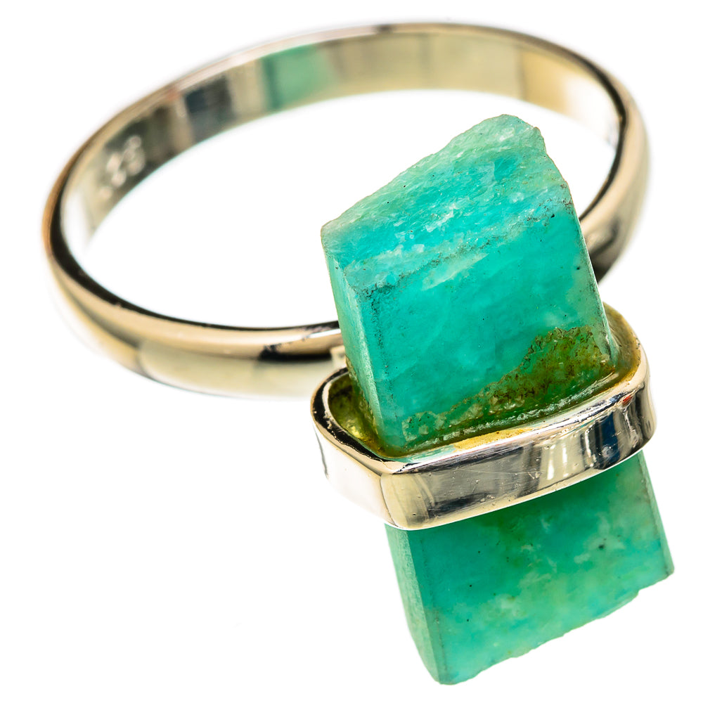 Amazonite Rings handcrafted by Ana Silver Co - RING104263 - Photo 2