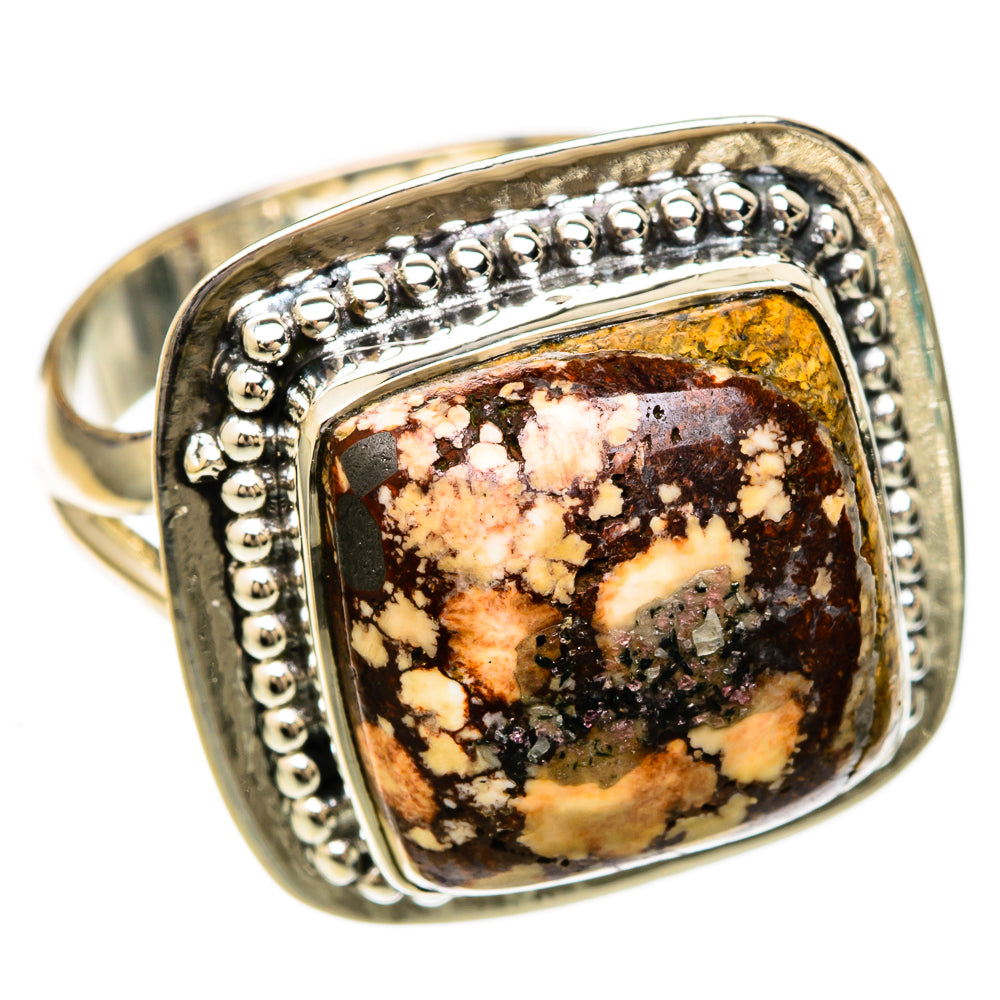 Wild Horse Jasper Rings handcrafted by Ana Silver Co - RING104270 - Photo 2